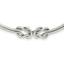 Load image into Gallery viewer, Sterling Silver Polished Knotted Neck Collar
