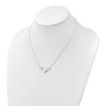 Load image into Gallery viewer, Sterling Silver White &amp; Pink Chalcedony Necklace
