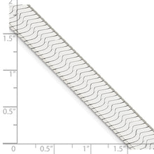 Load image into Gallery viewer, Sterling Silver 10.5mm Magic Herringbone Chain
