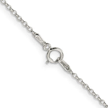 Load image into Gallery viewer, Sterling Silver 1.5mm Diamond-cut Cable Chain
