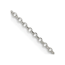 Load image into Gallery viewer, Sterling Silver 1.5mm Diamond-cut Cable Chain
