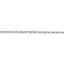 Load image into Gallery viewer, Sterling Silver 2mm Diamond-cut Cable Chain w/4in ext.
