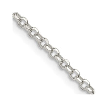 Load image into Gallery viewer, Sterling Silver 2mm Diamond-cut Cable Chain
