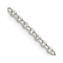 Load image into Gallery viewer, Sterling Silver 2mm Diamond-cut Cable Chain w/4in ext.
