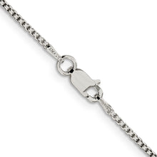 Load image into Gallery viewer, Sterling Silver 1.5mm Round Box Chain

