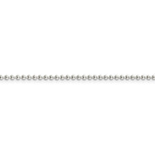Load image into Gallery viewer, Sterling Silver 2mm Beaded Chain
