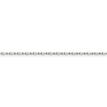 Load image into Gallery viewer, Sterling Silver 1.5mm Fancy Beaded Chain w/2in ext.
