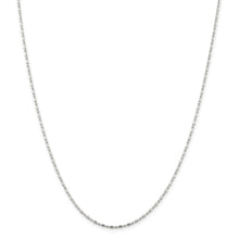 Load image into Gallery viewer, Sterling Silver 1.5mm Fancy Beaded Chain
