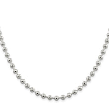 Load image into Gallery viewer, Sterling Silver 5mm Beaded Chain
