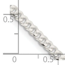 Load image into Gallery viewer, Sterling Silver 3.15mm Flat Curb Chain
