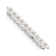 Load image into Gallery viewer, Sterling Silver 3.15mm Flat Curb Chain
