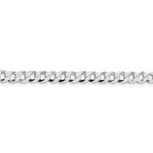 Load image into Gallery viewer, Sterling Silver 5.75mm Flat Curb Chain

