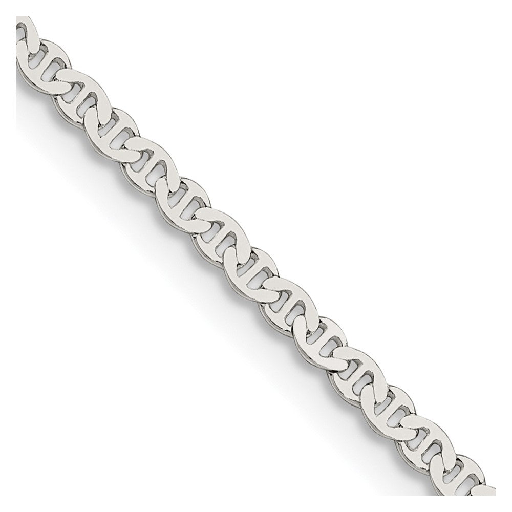 Sterling Silver 2.25mm Flat Anchor Chain