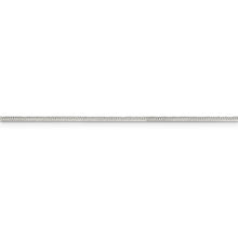 Load image into Gallery viewer, Sterling Silver 1.25mm Octagonal Snake Chain
