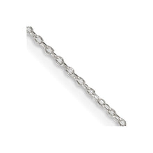 Load image into Gallery viewer, Sterling Silver 1.10mm Forzantina Cable Chain
