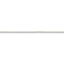 Load image into Gallery viewer, Sterling Silver .95mm Diamond-cut Forzantina Cable Chain w/2in ext.
