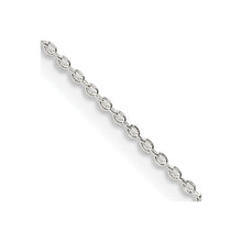 Load image into Gallery viewer, Sterling Silver .95mm Diamond-cut Forzantina Cable Chain w/2in ext.
