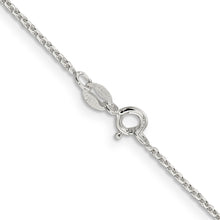 Load image into Gallery viewer, Sterling Silver 1.4mm Diamond-cut Forzantina Cable Chain
