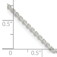 Load image into Gallery viewer, Sterling Silver 1.85mm Diamond-cut Forzantina Cable Chain
