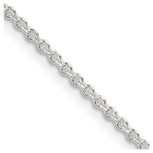 Load image into Gallery viewer, Sterling Silver 1.85mm Diamond-cut Forzantina Cable Chain
