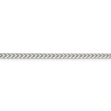 Load image into Gallery viewer, Sterling Silver 3.4mm D/C Square Franco Chain
