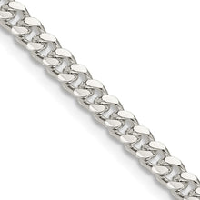 Load image into Gallery viewer, Sterling Silver 4mm Domed w/ Side D/C Curb Chain
