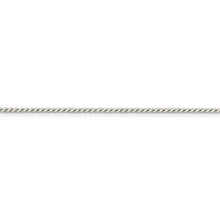 Load image into Gallery viewer, Sterling Silver 1.25mm Round Franco Chain
