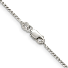 Load image into Gallery viewer, Sterling Silver 1.25mm Round Franco Chain
