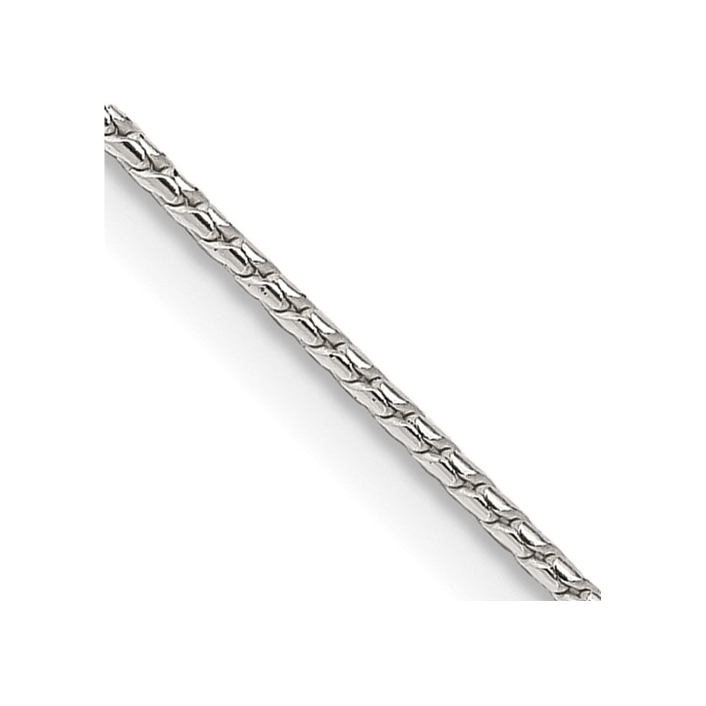 Sterling Silver 1.25mm Round Franco Chain