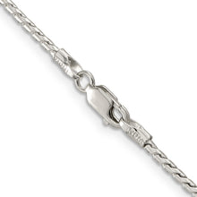 Load image into Gallery viewer, Sterling Silver 1.75mm Round Franco Chain
