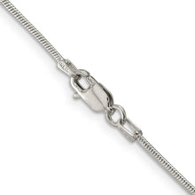 Load image into Gallery viewer, Sterling Silver 1.2mm Snake Chain
