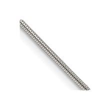 Load image into Gallery viewer, Sterling Silver 1.2mm Snake Chain
