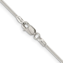 Load image into Gallery viewer, Sterling Silver 1.25mm Snake Chain

