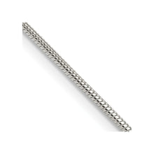 Load image into Gallery viewer, Sterling Silver 1.25mm Snake Chain w/4in ext.
