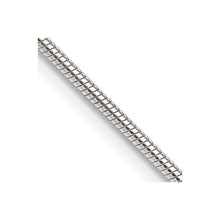 Load image into Gallery viewer, Sterling Silver 1.5mm Snake Chain
