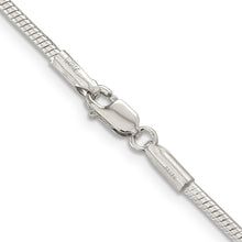 Load image into Gallery viewer, Sterling Silver 2mm Snake Chain
