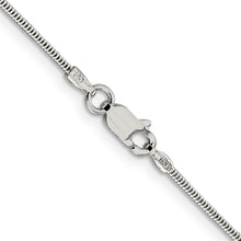 Load image into Gallery viewer, Sterling Silver 1.5mm Round Snake Chain
