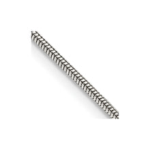 Load image into Gallery viewer, Sterling Silver 1.5mm Round Snake Chain

