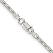 Load image into Gallery viewer, Sterling Silver 2mm Round Snake Chain
