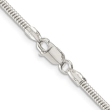 Load image into Gallery viewer, Sterling Silver 2.5mm Round Snake Chain
