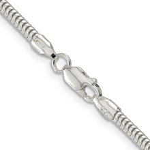 Load image into Gallery viewer, Sterling Silver 3mm Round Snake Chain
