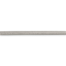 Load image into Gallery viewer, Sterling Silver 4mm Round Snake Chain
