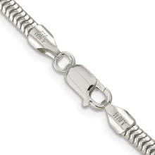 Load image into Gallery viewer, Sterling Silver 4mm Round Snake Chain
