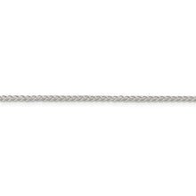 Load image into Gallery viewer, Sterling Silver 1.75mm Round Spiga Chain w/2in ext.
