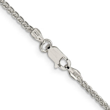 Load image into Gallery viewer, Sterling Silver 1.75mm Round Spiga Chain
