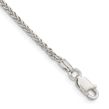 Load image into Gallery viewer, Sterling Silver 1.75mm Round Spiga Chain
