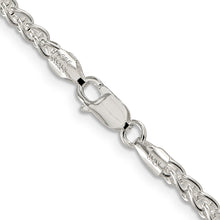 Load image into Gallery viewer, Sterling Silver 3mm Round Spiga Chain
