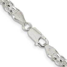 Load image into Gallery viewer, Sterling Silver 5mm Round Spiga Chain
