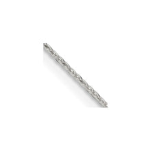 Load image into Gallery viewer, Sterling Silver .85mm Diamond-cut Round Spiga Chain
