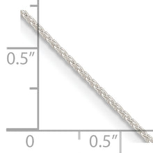 Load image into Gallery viewer, Sterling Silver .95mm Diamond-cut Round Spiga Chain
